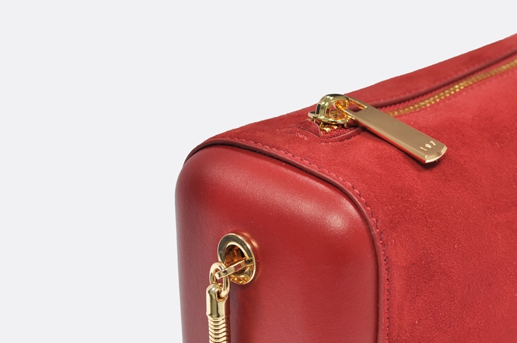 Immagine di Squeeze Small Suede Red
