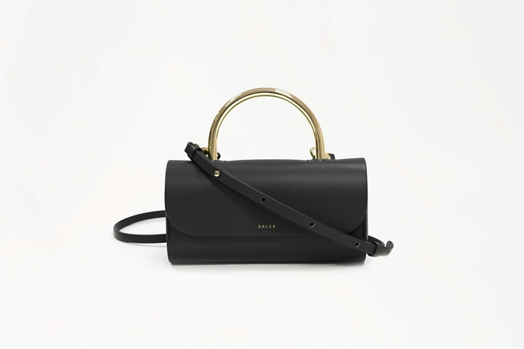 pitus medium one tone black with shoulder belt