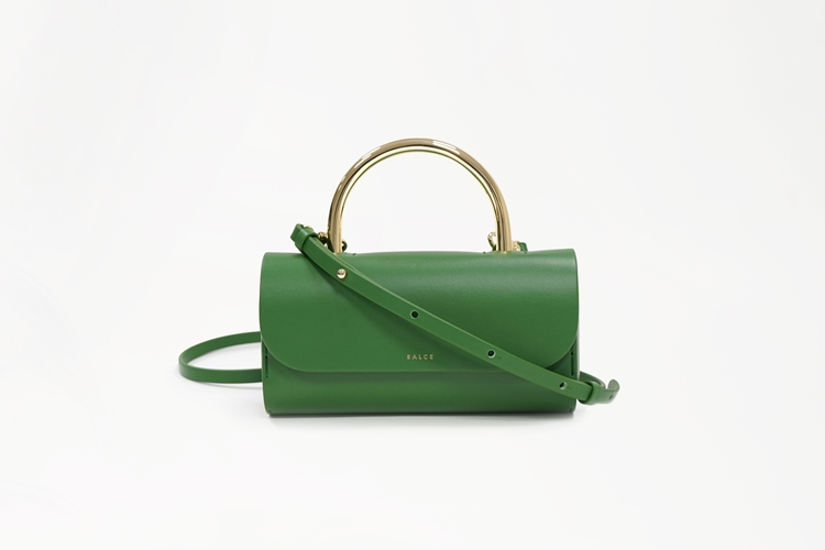 pitus medium metal green with shoulder belt