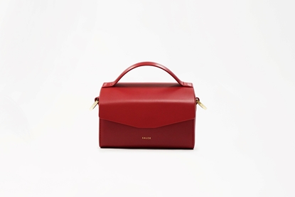 cartella small one tone red front
