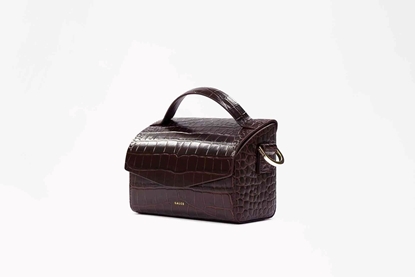 cartella small cocco burgundy lateral