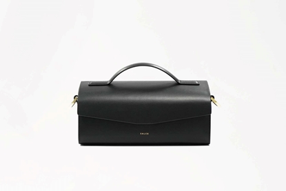 cartella baguette one tone black front