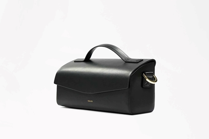 cartella baguette one tone black lateral