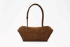 blazer XL suede brown front