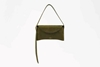 aida suede green front
