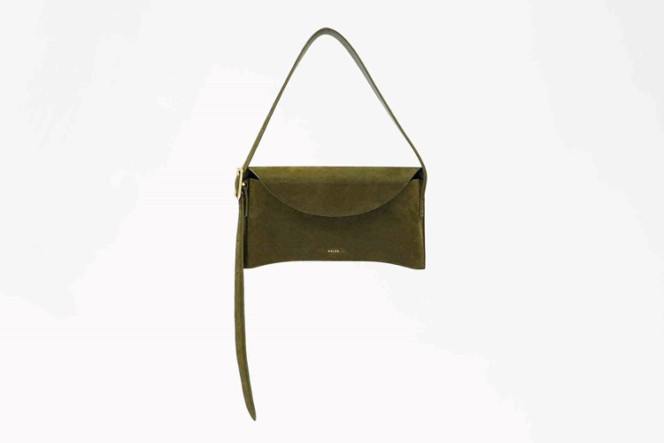aida suede green front