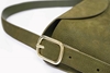 aida suede green detail