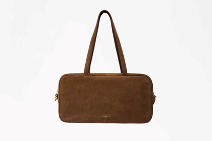 arisa suede brown front