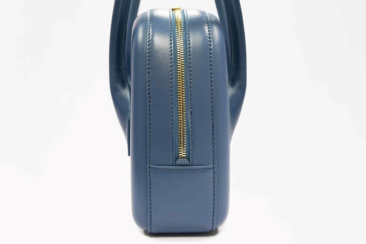 bianca long one tone blue detail