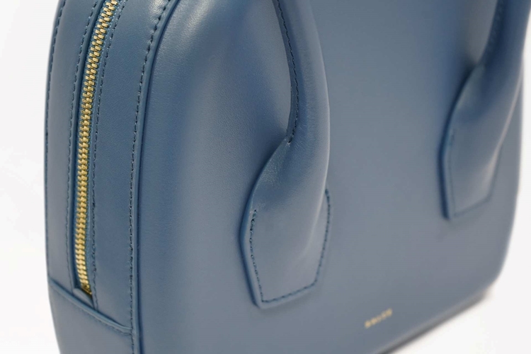 bianca long one tone blue detail 2