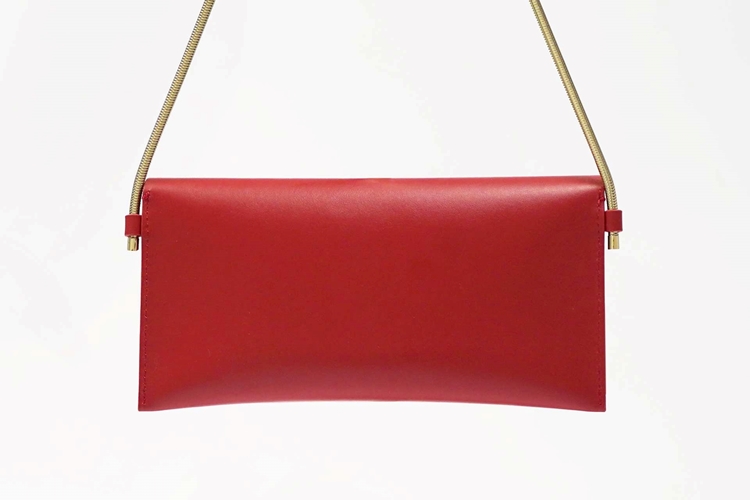 anouk chain one tone red back