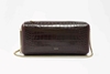 squeeze baguette cocco burgundy detail