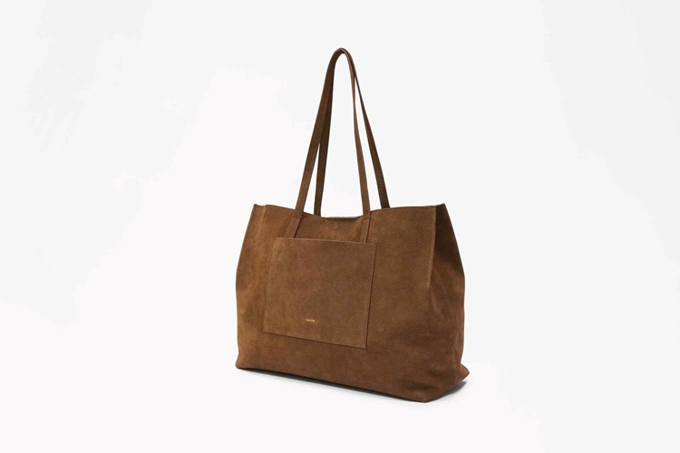 grete suede brown lateral