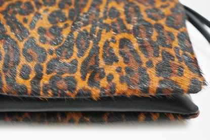 need small hair calf leopard detail
