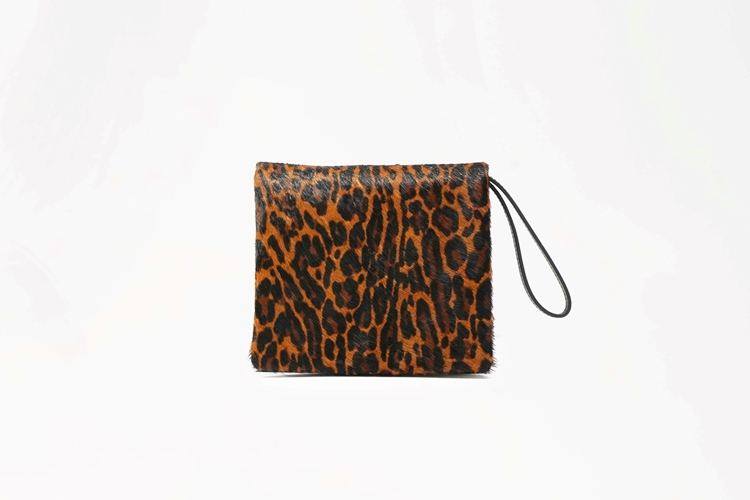 need small hair calf leopard front
