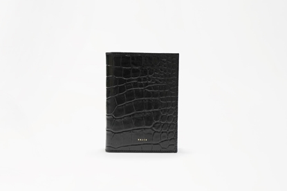 passport holder cocco black front