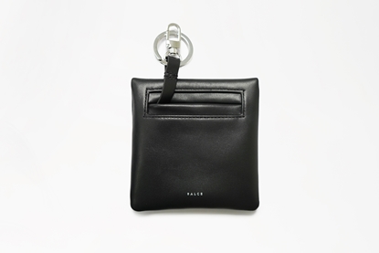 key case one tone black with ring front